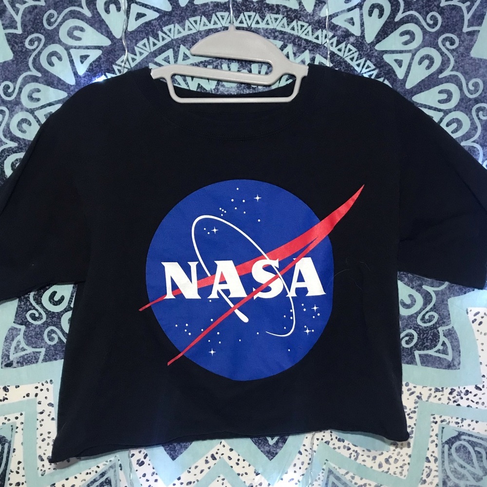 NASA crop Top